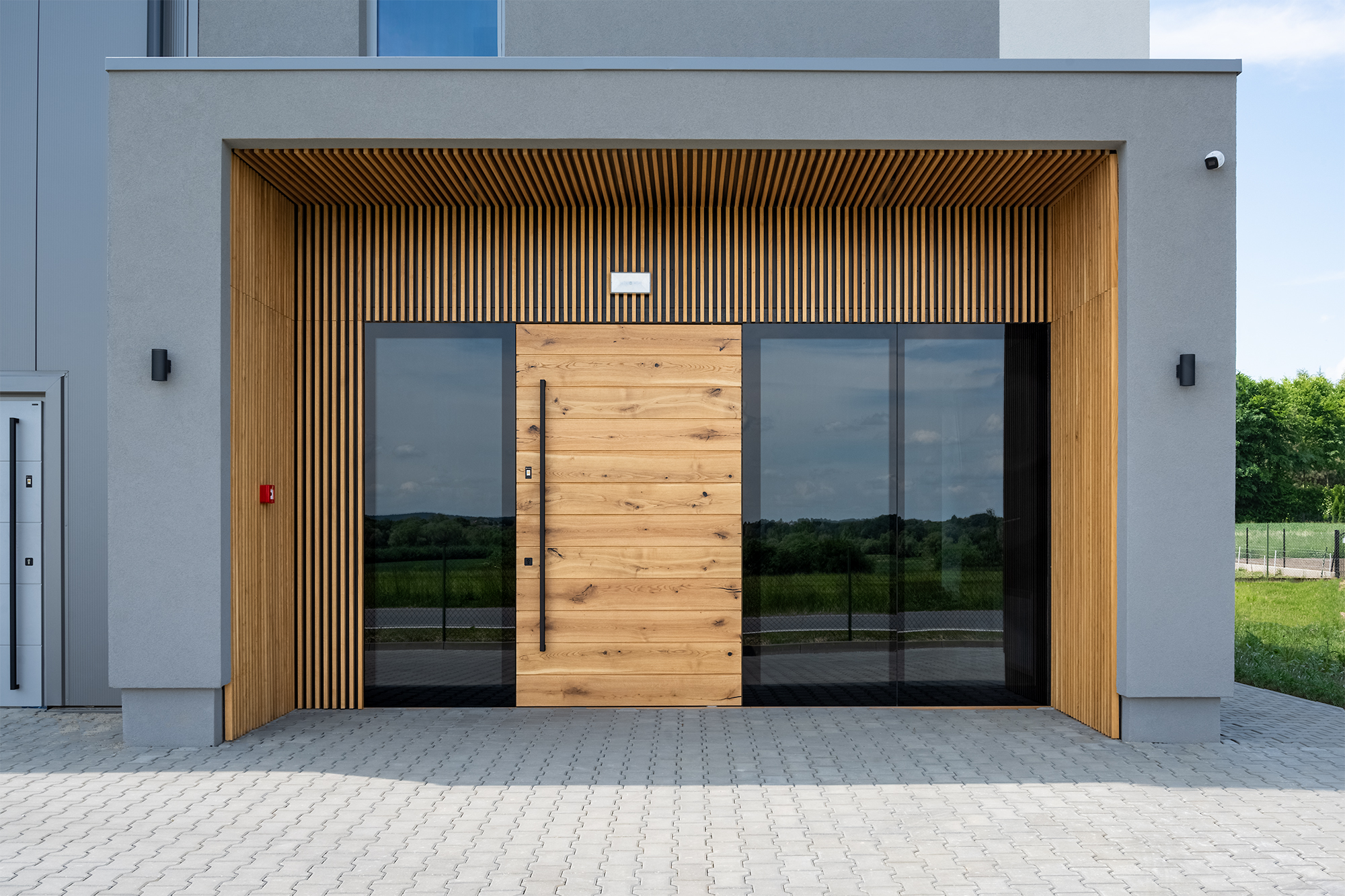 Drzwi na zawiasie Pivot, Drzwi Drewniane Zewnętrzne - Parmax®